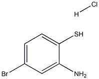 Benzenethiol, 2-amino-4-bromo-, hydrochloride,79811-34-0,结构式
