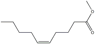 5-Decenoic acid, methyl ester, (Z)- 结构式