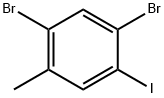 1-BROMO-2,4-DIIODO-5-METHYLBENZENE,798552-96-2,结构式