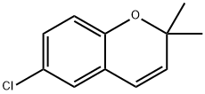 2H-1-Benzopyran, 6-chloro-2,2-dimethyl- Struktur