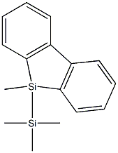 9H-9-Silafluorene, 9-methyl-9-(trimethylsilyl)- Structure