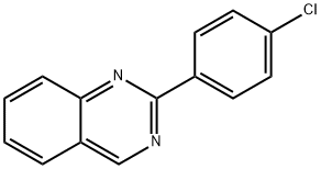 2-(4-CHLOROPHENYL)QUINAZOLINE Struktur