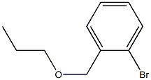 1-bromo-2-(propoxymethyl)benzene,80171-35-3,结构式
