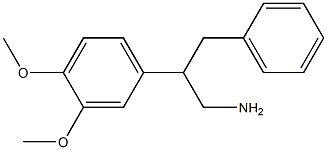 2-(3,4-dimethoxyphenyl)-3-phenylpropan-1-amine Structure