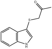 1-(1H-indol-3-ylsulfanyl)propan-2-one