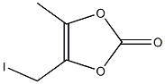1,3-Dioxol-2-one, 4-(iodomethyl)-5-methyl- Struktur