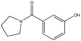 Pyrrolidine, 1-(3-hydroxybenzoyl)-|