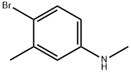 (4-Bromo-3-methyl-phenyl)-methyl-amine Structure