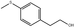 Benzeneethanol, 4-(methylthio)- 化学構造式