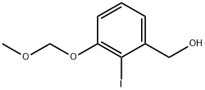 2-iodo-3-(methoxymethoxy)benzyl alcohol 结构式