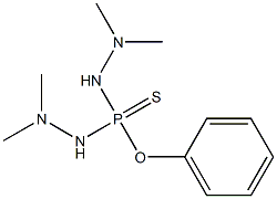 2-[(2,2-dimethylhydrazinyl)-phenoxyphosphinothioyl]-1,1-dimethylhydrazine|