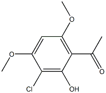 Ethanone, 1-(3-chloro-2-hydroxy-4,6-dimethoxyphenyl)-