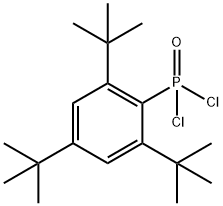 Phosphonic dichloride, [2,4,6-tris(1,1-dimethylethyl)phenyl]- Structure