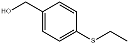 4-(エチルチオ)ベンジルアルコール 化学構造式