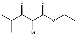 Pentanoic acid, 2-bromo-4-methyl-3-oxo-, ethyl ester Struktur