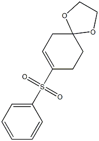 1,4-Dioxaspiro[4.5]dec-7-ene, 8-(phenylsulfonyl)-