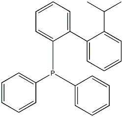 Phosphine, [2'-(1-methylethyl)[1,1'-biphenyl]-2-yl]diphenyl-,819867-22-6,结构式