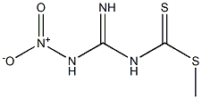 Carbamodithioic acid, [imino(nitroamino)methyl]-, methyl ester Structure