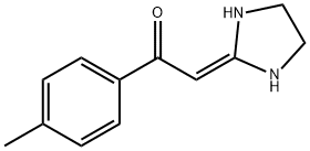 2-(咪唑烷-2-亚基)-1-(4-甲基苯基)乙酮 结构式