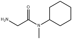 2-amino-N-cyclohexyl-N-methylacetamide Struktur