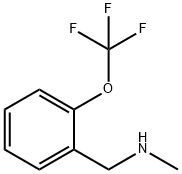 Methyl-(2-trifluoromethoxy-benzyl)-amine Structure