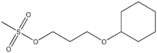 1-Propanol, 3-(cyclohexyloxy)-, methanesulfonate