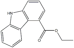 9H-Carbazole-4-carboxylic acid, ethyl ester,82408-84-2,结构式