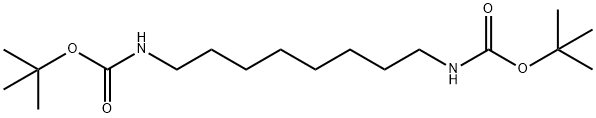 di-tert-butyl octane-1,8-diyldicarbamate Struktur