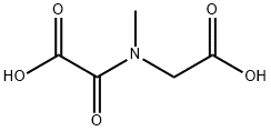 Glycine, N-(carboxycarbonyl)-N-methyl- Struktur