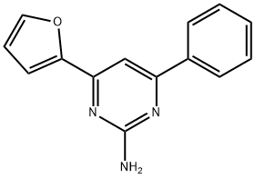 82619-71-4 2-Pyrimidinamine, 4-(2-furanyl)-6-phenyl-