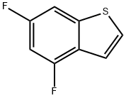 Benzo[b]thiophene, 4,6-difluoro- Structure