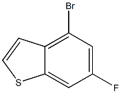 Benzo[b]thiophene, 4-bromo-6-fluoro- Structure