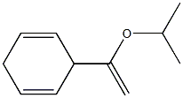 1,4-Cyclohexadiene, 3-[1-(1-methylethoxy)ethenyl]- Structure