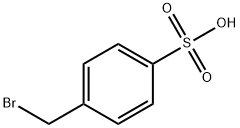 4-(溴甲基)苯磺酸 结构式