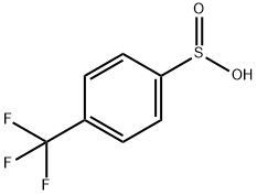 Benzenesulfinic acid, 4-(trifluoromethyl)- Struktur
