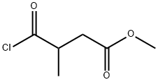 Butanoic acid, 4-chloro-3-methyl-4-oxo-, methyl ester 结构式