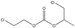 Carbonic acid, 2-chloroethyl 2-chloro-1-methylethyl ester 化学構造式