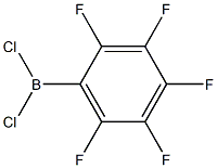 Borane, dichloro(pentafluorophenyl)- 化学構造式