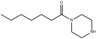 Piperazine, 1-(1-oxoheptyl)-, 830331-56-1, 结构式