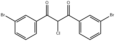 1,3-双(3-溴苯基)-2-氯丙烷-1,3-二酮,832737-71-0,结构式