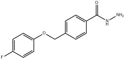 4-[(4-fluorophenoxy)methyl]benzohydrazide Structure