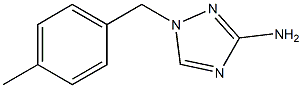1-(4-methylbenzyl)-1H-1,2,4-triazol-3-amine Struktur