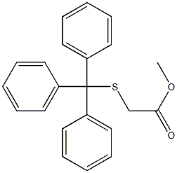 2-三丁基硫烷基乙酸甲酯,83544-05-2,结构式