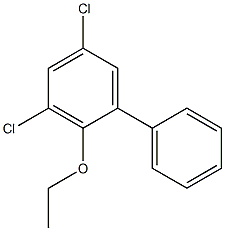 1,1'-Biphenyl, 3,5-dichloro-2-ethoxy- Structure