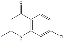 4(1H)-Quinolinone, 7-chloro-2,3-dihydro-2-methyl- Struktur