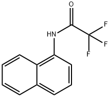 Acetamide,2,2,2-trifluoro-N-1-naphthalenyl- Structure