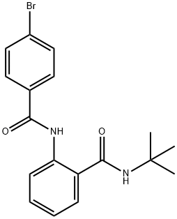 838851-84-6 2-{[(4-bromophenyl)carbonyl]amino}-N-tert-butylbenzamide