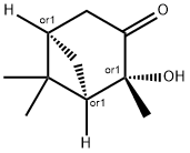 (1S,4S,5S)-4-hydroxy-4,6,6-trimethylbicyclo[3.1.1]heptan-3-one Struktur