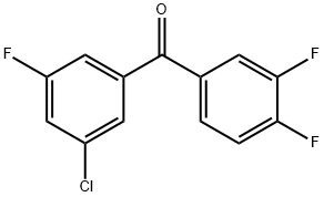 3-Chloro-3,4,5-trifluorobenzophenone|