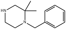1-benzyl-2,2-dimethylpiperazine Struktur